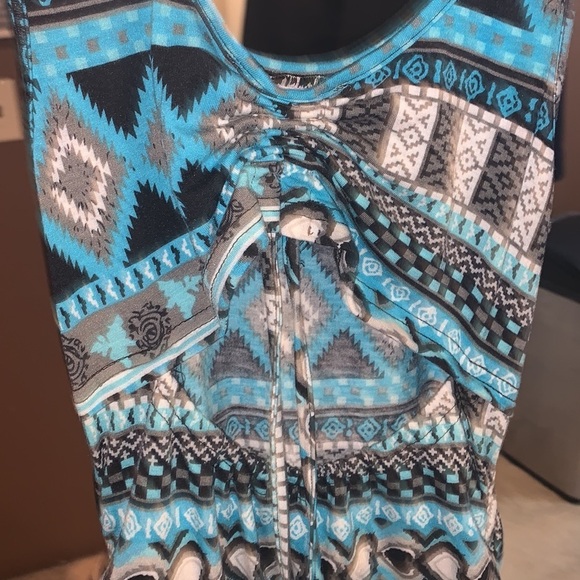 Women’s Cinched Maxi Dress - Picture 3 of 3